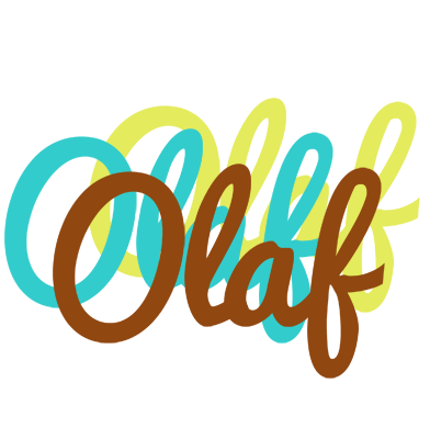Olaf cupcake logo