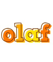 Olaf desert logo