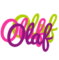 Olaf flowers logo