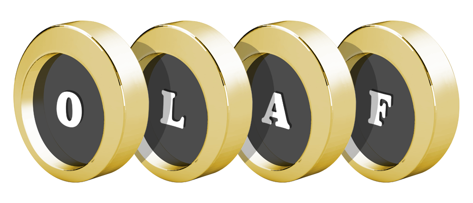 Olaf gold logo
