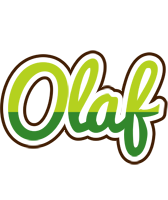 Olaf golfing logo