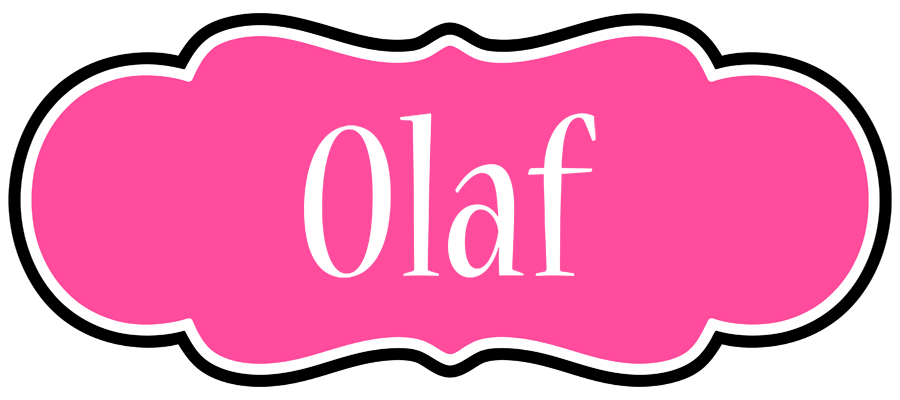 Olaf invitation logo