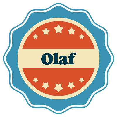 Olaf labels logo
