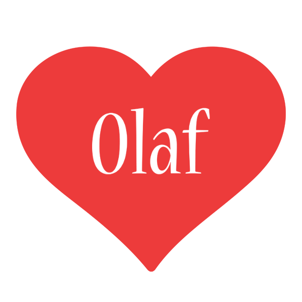 Olaf love logo