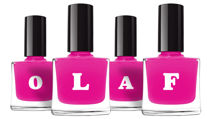 Olaf nails logo