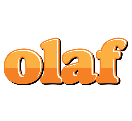 Olaf orange logo