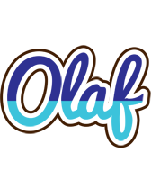 Olaf raining logo