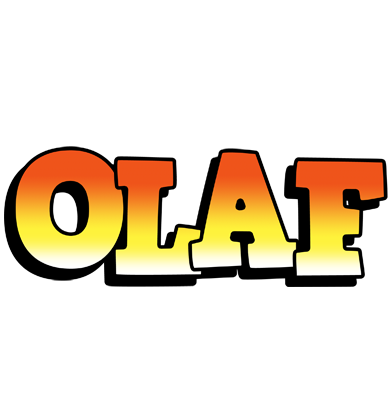Olaf sunset logo