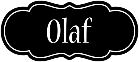 Olaf welcome logo