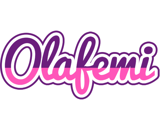 Olafemi cheerful logo