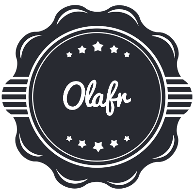 Olafr badge logo