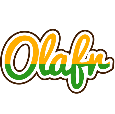 Olafr banana logo