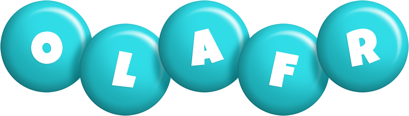 Olafr candy-azur logo