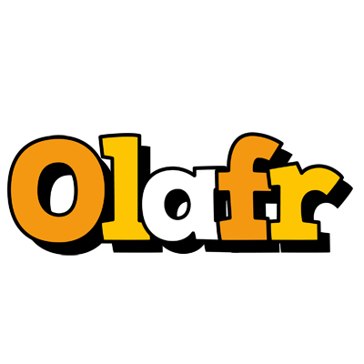 Olafr cartoon logo