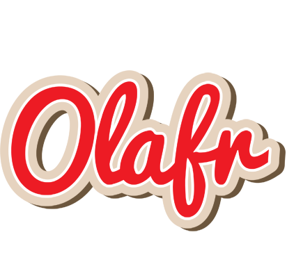Olafr chocolate logo