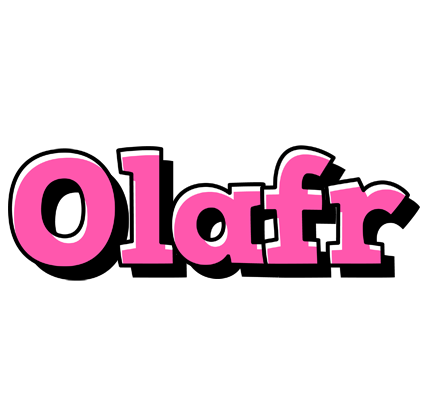 Olafr girlish logo