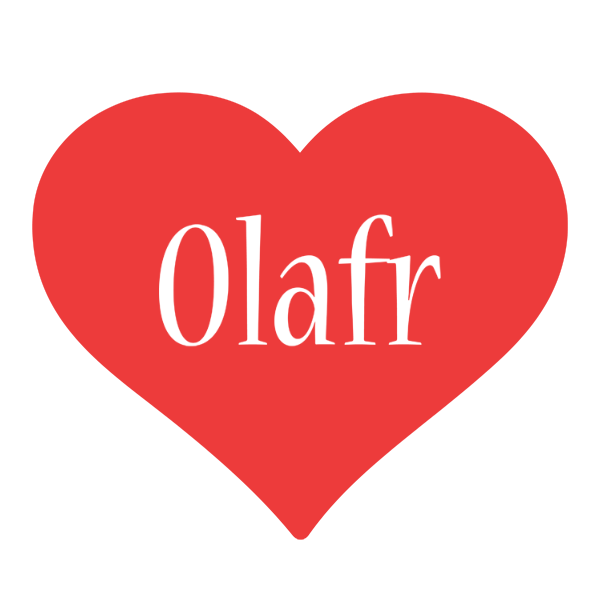 Olafr love logo