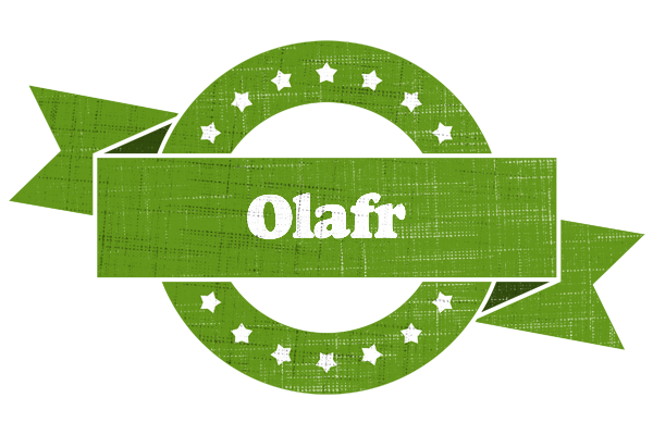 Olafr natural logo