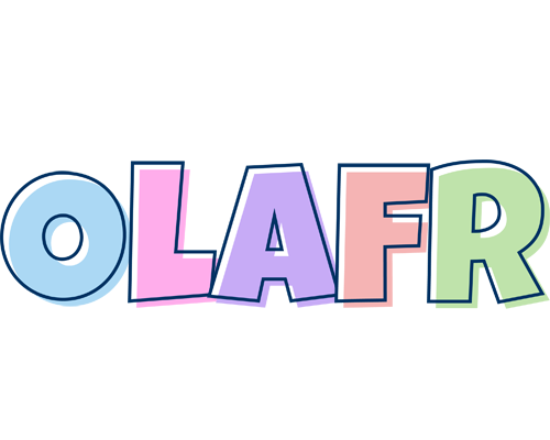 Olafr pastel logo