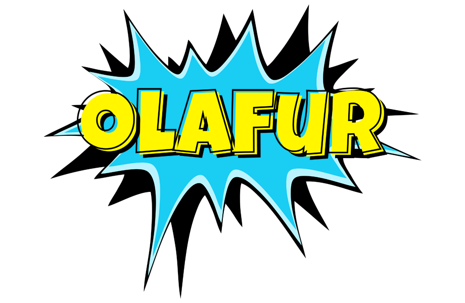 Olafur amazing logo