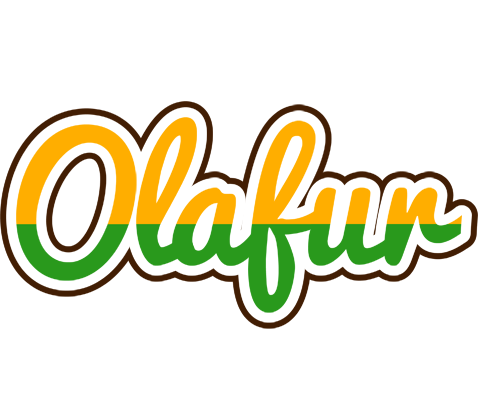 Olafur banana logo