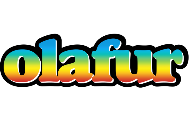 Olafur color logo