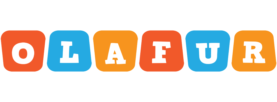 Olafur comics logo