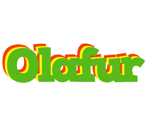 Olafur crocodile logo