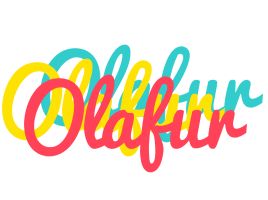 Olafur disco logo