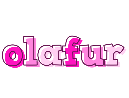 Olafur hello logo