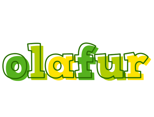 Olafur juice logo