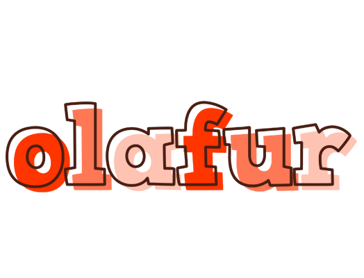 Olafur paint logo