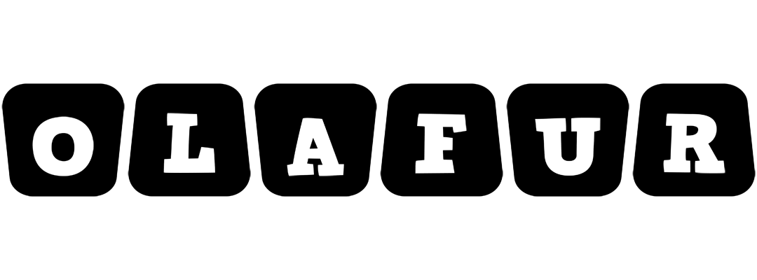 Olafur racing logo