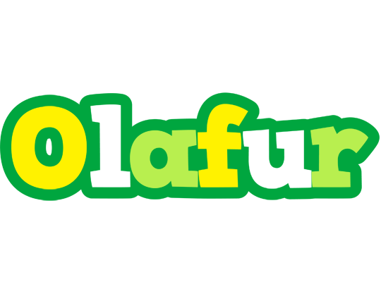 Olafur soccer logo
