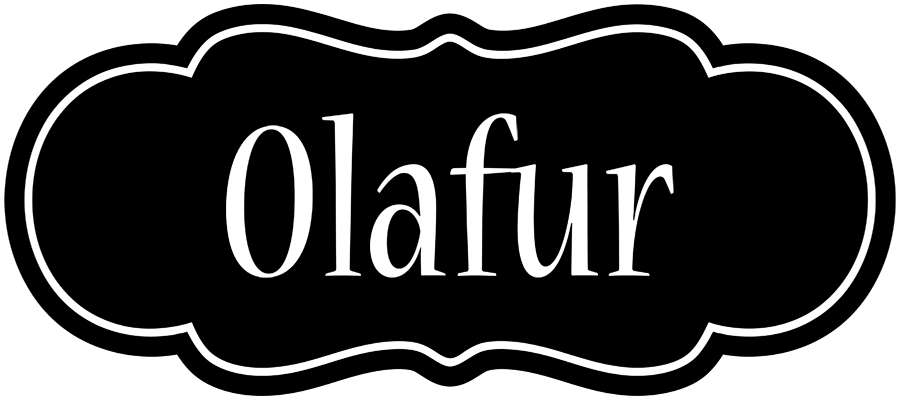 Olafur welcome logo