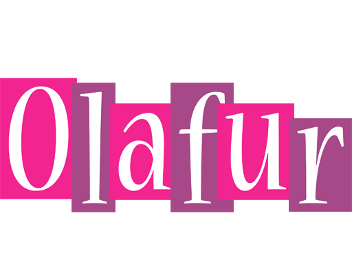 Olafur whine logo