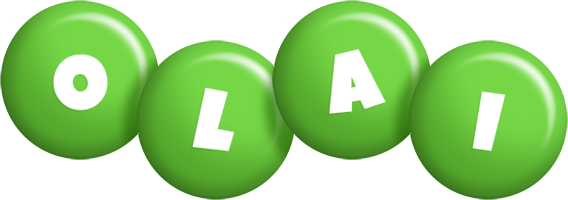 Olai candy-green logo