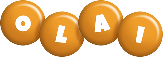 Olai candy-orange logo