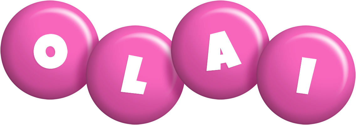 Olai candy-pink logo