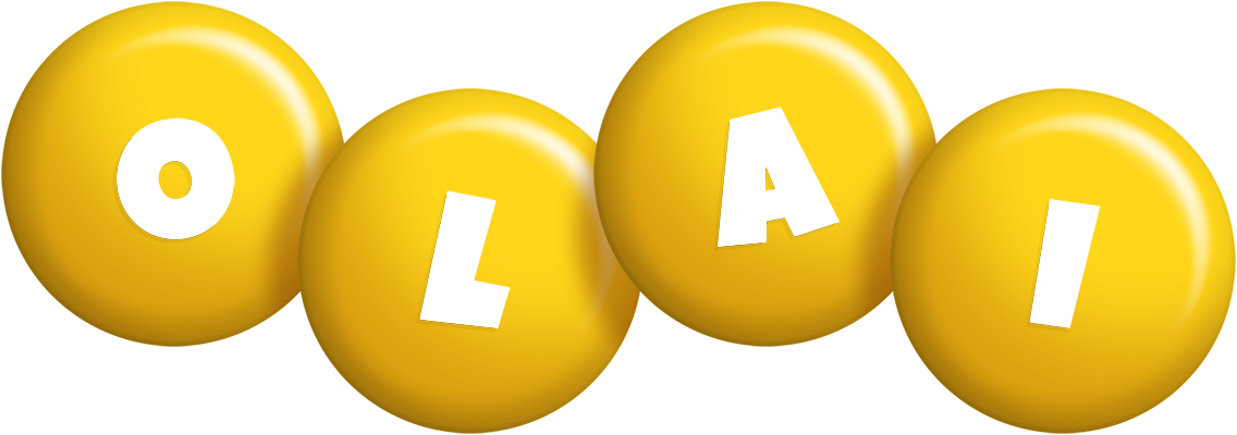 Olai candy-yellow logo