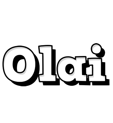 Olai snowing logo