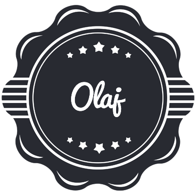 Olaj badge logo