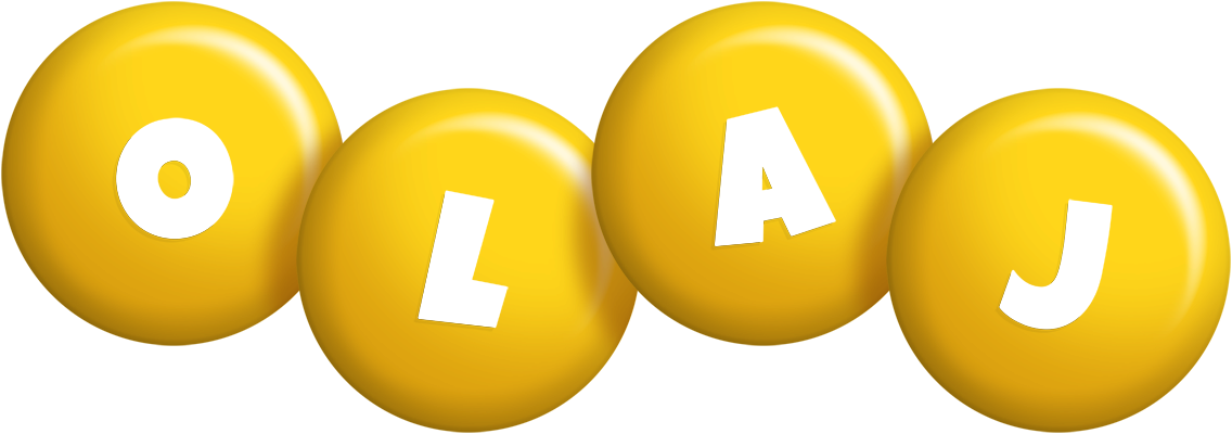 Olaj candy-yellow logo