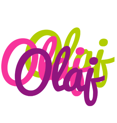 Olaj flowers logo