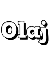 Olaj snowing logo