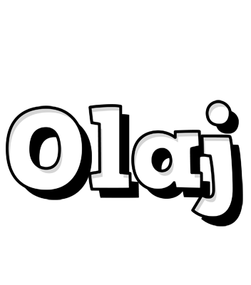 Olaj snowing logo
