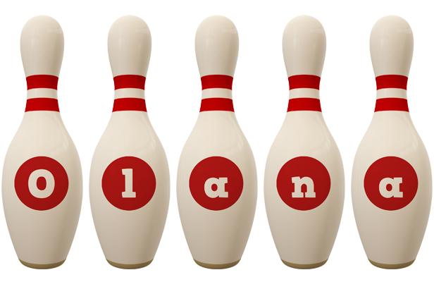 Olana bowling-pin logo