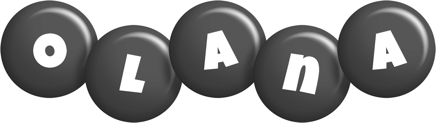Olana candy-black logo