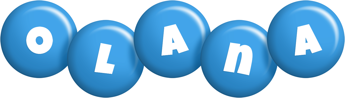 Olana candy-blue logo