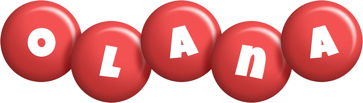 Olana candy-red logo